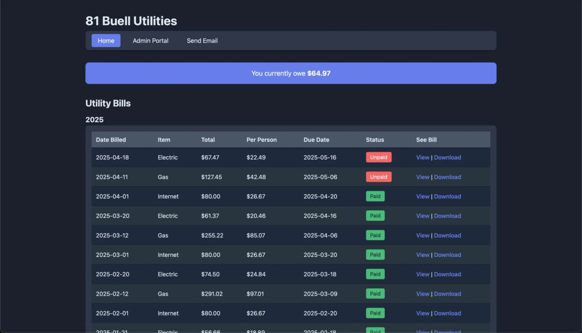 Utility Manager